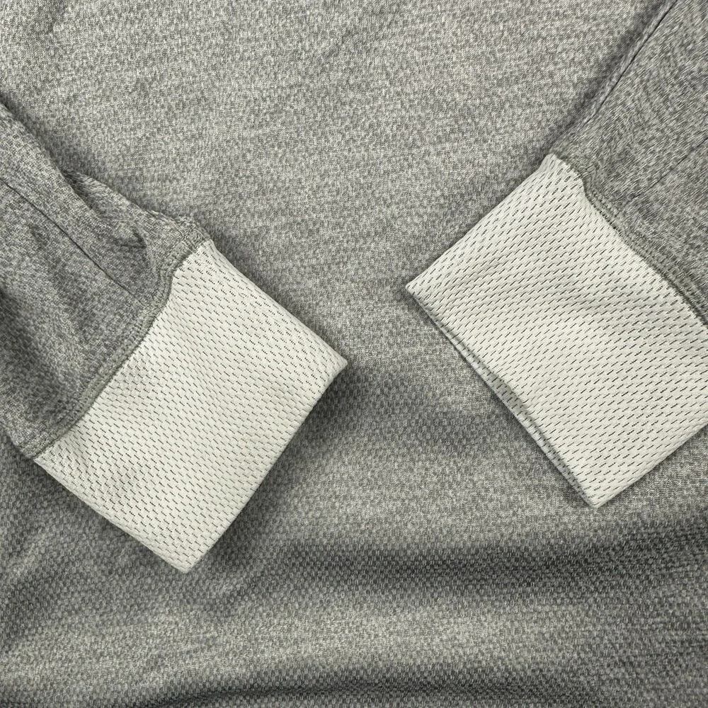 Adidas Hoodie Men Extra Large Gray Solid Sweatshirt Pullover Basketball Pockets